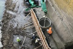 Working on #4 corner