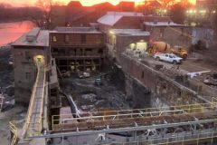 Working at sunrise